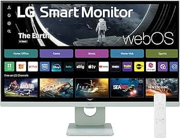 Amazon.com: LG 27SR50F-G Smart Monitor 27-Inch FHD